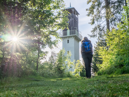 Radspitzturm Bildrechte Naturpark Frankenwald Maria Setale