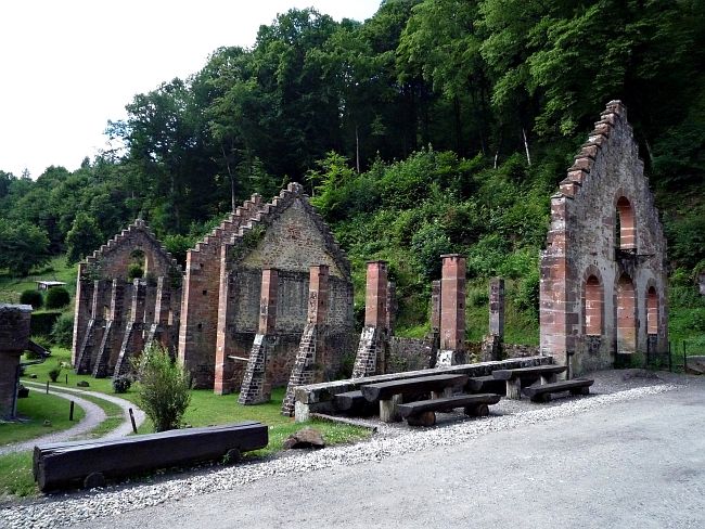 Ruine der alten Schmiede vom Jägerthal