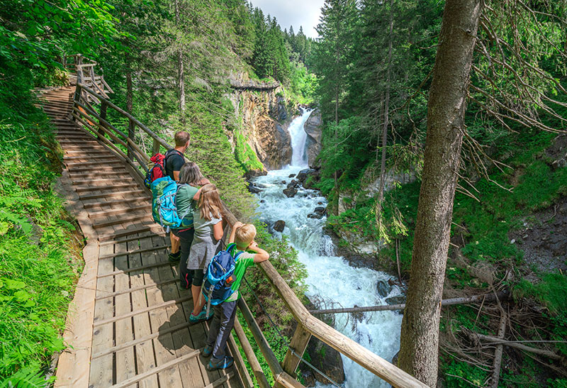 Groppensteinschlucht Eingang c Peter Maier
