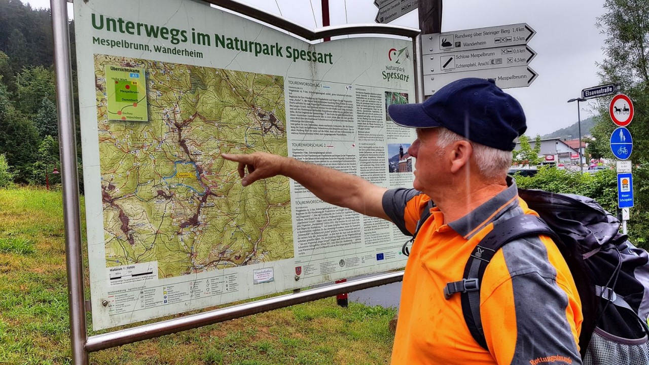 Unterwegs im Naturpark Spessart