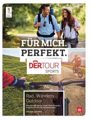 Titel Rad Wandern Outdoor